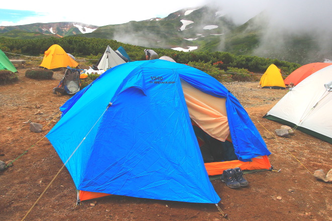 レビュー】吊り下げ式登山テント「ダンロップVS40」を解説 - 登山
